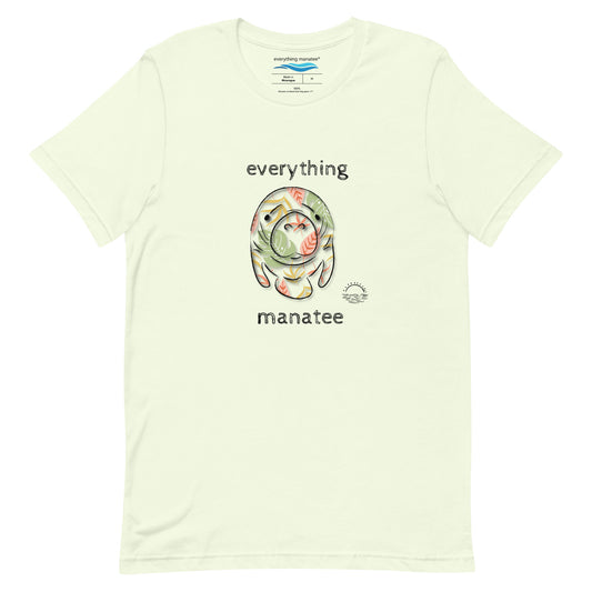 Mango The Manatee & Botanicals  T-Shirt | Womens