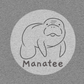Grey Manatee Long Sleeve Tee | Toddler