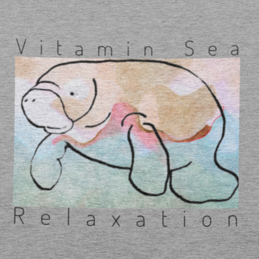 Vitamin Sea Relaxed Fit Manatee T-Shirt | Womens