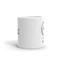 Tis the Sea Sun Manatee Mug 11oz.