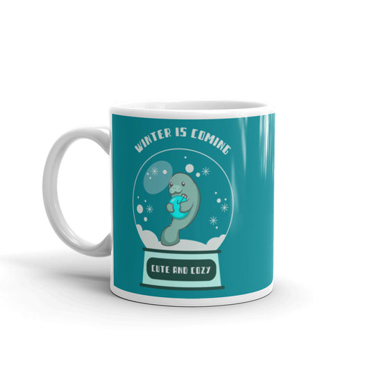 Winter is Coming Manatee Mug 11oz.