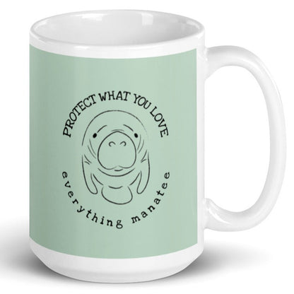 Sage Protect What You Love Manatee Mug | Mugs